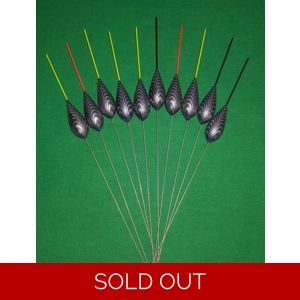 'MATCH RANGE' CLEARANCE x 10 Pole Floats (SRG027)